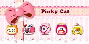 Ứng dụng Pinky Cat Go Launcher