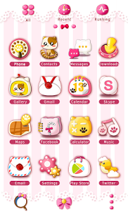 Tải Ứng dụng Giao diện Pinky Cat Go Launcher